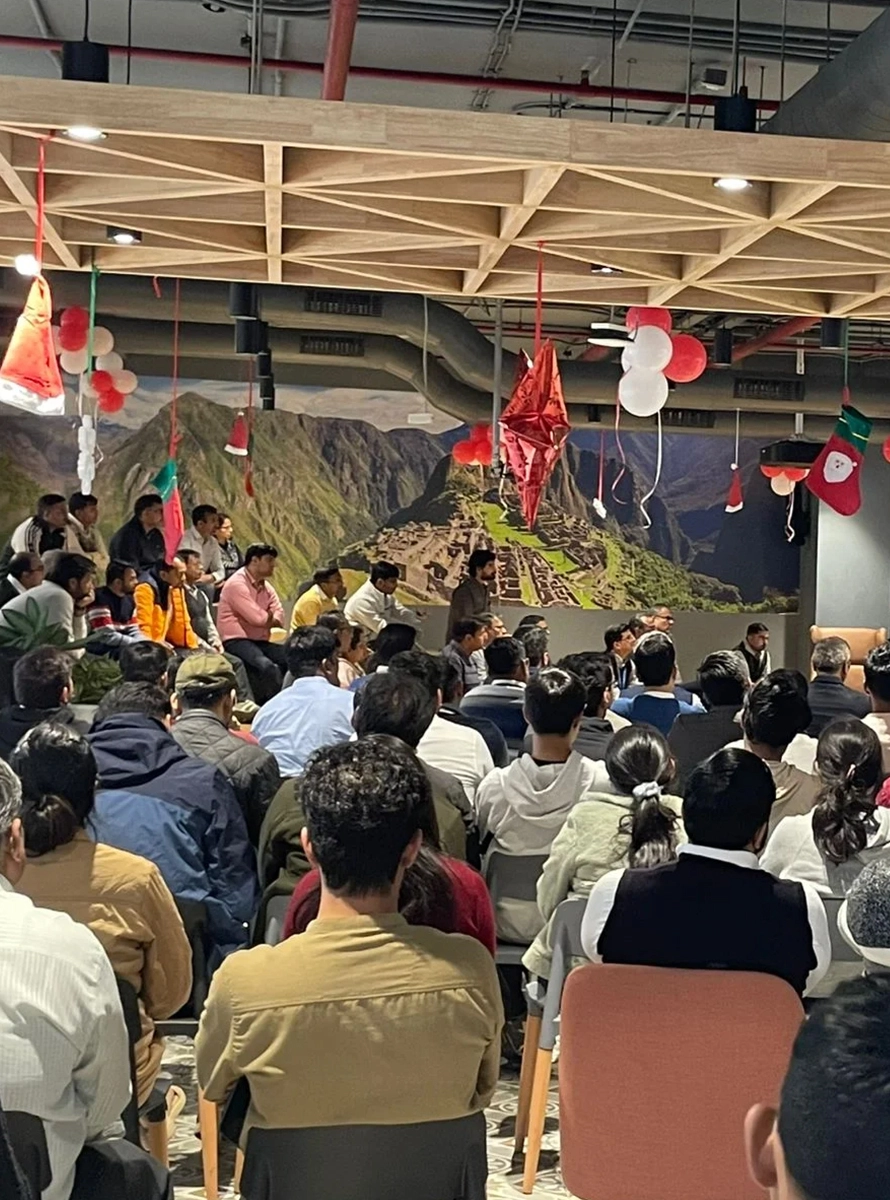 Corporate people at POSH training